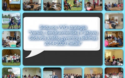 Baigta rengti ir atiduota vertinimui 2016-2023 metų Sūduvos VVG strategija
