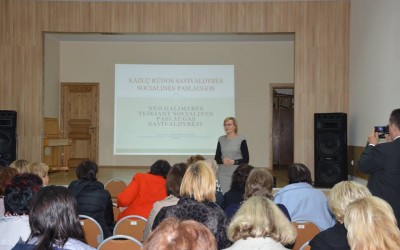Bendruommeninų organizacijų galimybės teikti socialines paslaugas kaimo vietovėse