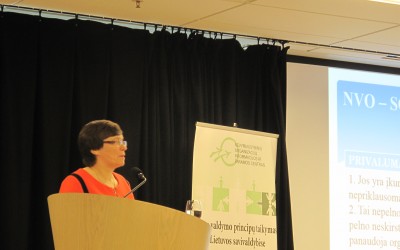 Konferencija “Gerojo valdymo principų taikymas Lietuvos savivaldybėse”