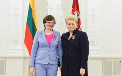 LR Prezidentės apdovanojimas