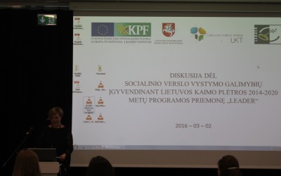Socialinio verslo diskusija