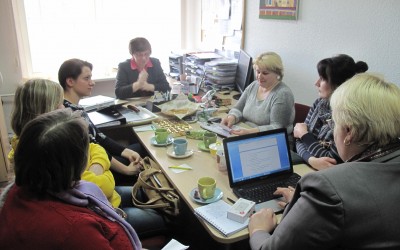 Soc. darbuotojų pasitarimas