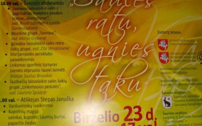 VISUS, VISUS, DIDELIUS IR MAŽUS KVIEČIAME Į KUPOLINIŲ ŠVENTĘ SASNAVOJE.