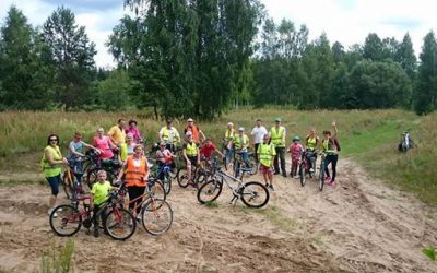 Dviratininkų žygis Karaliaus Mindaugo karūnavimo dienai paminėti