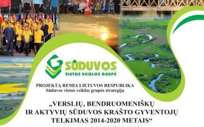Sūduvos VVG strategijos keitimas