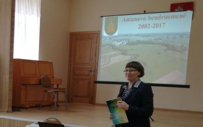 Antanavo bendruomenės ataskaitinis susirinkimas
