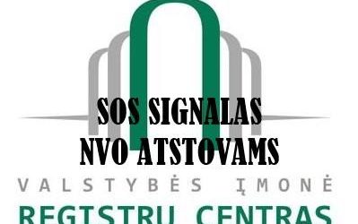 NVO ataskaitų teikimas Registrų centrui