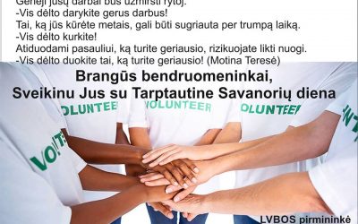 Taptautinė savanorių diena