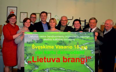 Visos Lietuvos bendruomenės kviečiamos Vasario 16-ąją dainuoti dainą „Lietuva brangi”