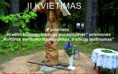 II paraiškų rinkimas