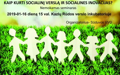 Socialinio verslo mokymai