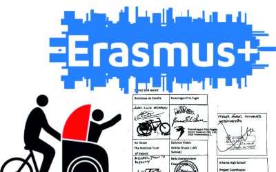 Sūduvos VVG pasirašė 4 šalių ERASMUS + projekto įgyvendinimo sutartį