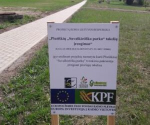 Plutiškių bendruomenės projekto „Plutiškių „Suvalkietiško parko” takelių įrengimas“ KAZL-LEADER-6B-I-5-6-2019 įgyvendinimas