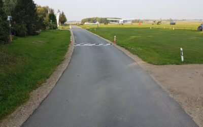 Marijampolės aeroklubo projekto „Sasnavos aerodromo sporto bazės infrastruktūros gerinimas“ KAZL-LEADER-6B-I-5-1-2019 įgyvendinimas